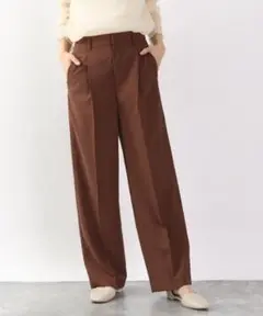 ローリーズファーム　リネンライクスラックスパンツ　М　新品タグ付