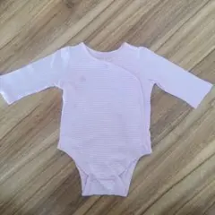 【baby gap】ピンク　ロンパース　70