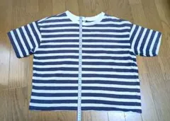 UNIQLO ストライプ 半袖 Tシャツ Lサイズ