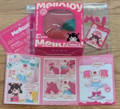 Mellojoy ベーグル クリームチーズアップル りんご スクイーズ