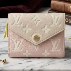 限定品　ルイヴィトン　アンプラント　ポルトフォイユ　ヴィクトリーヌ　三つ折り財布