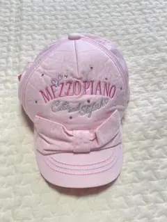 Mezzo Piano キャップ ピンク 54〜56のサムネイル