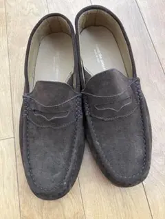 around the shoes ダークブラウン ローファー