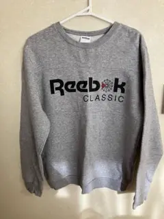 Reebok CLASSIC グレー トレーナー　メンズ　リーボック　スウェット