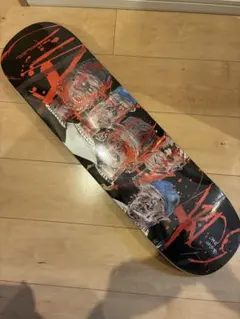 かつや本人直筆サイン！中澤克也モデル Timber スケボーデッキ 8.25