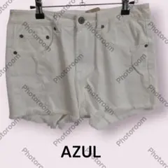 AZUL アズール ショートパンツ レディース M ホワイト BHS160
