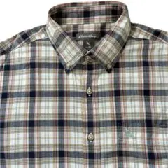 エディーバウアー メンズ 長袖　チェックシャツ S チェック古着used