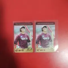 楽天イーグルス　藤井聖　トレーディングカード