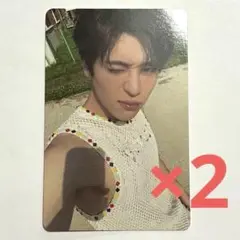 NCT WISH COLOR シオン トレカ 2枚セット