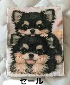 限定品❣️ほおづえマルチーズレアパネル生地 ポケットティッシュ 