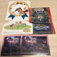 ポケモンセンターオンライン限定 クリスマス メッセージギフトステッカー