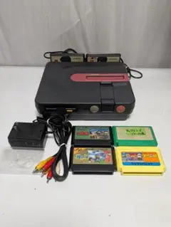 ツインファミコン黒セット動作品ニンテンドーバージョン ファミリーコンピュータ『ツインファミコン黒（連射有）』 | BEEP