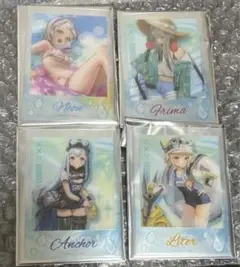 勝利の女神NIKKE メガニケ SUMMERフェア クリアカード　4枚セット