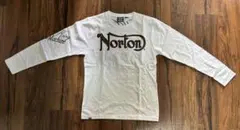 (新品) Norton 刺繍/長袖丸首/ロンTシャツ！