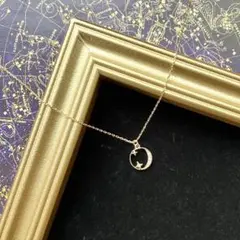 No.1696 ハンドメイド　月のネックレス