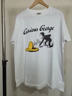 おさるのジョージ Tシャツ ONEITA Lサイズ - メルカリ