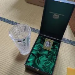 BOHEMIA CRYSTAL ボヘミアクリスタル 花瓶 フラワーベースのサムネイル