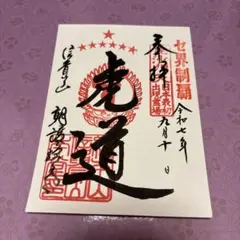 阪神タイガース　2025年リーグ優勝記念　御朱印