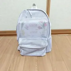 無印良品 メッシュ素材 リュックサック グレーのサムネイル