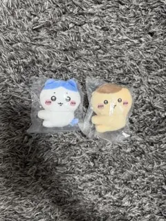 ちいかわ　はちわれ　くりまんじゅう　クリップぬいぐるみ　ガチャガチャ