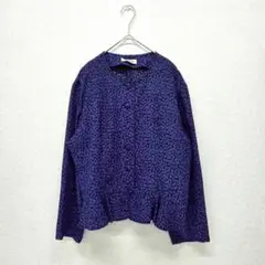 CASTLEBERRY トップス シャツ ブラウス 総柄 パープル M相当