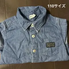 110サイズ　襟付き　シャツ