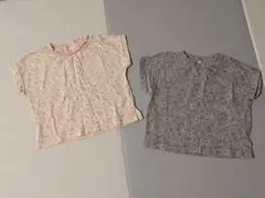 マルミエーレ★花柄コットンTシャツ2枚セット