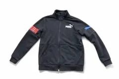 PUMA プーマ ジャージ 上 ブラック キッズ ジップアップ ジャケット140
