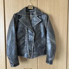 ダブルアールエル　レザージャケット　M