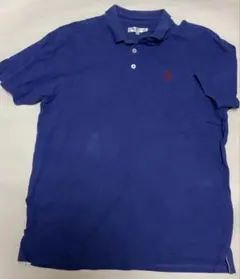 U.S. POLO ASSN. XL ポロシャツ 青 XL 古着