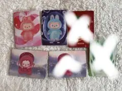 popmartラブブ hironoスカルパンダ キャラクターカード6枚セット
