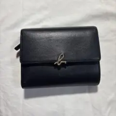 アニエスベー agnes b. 黒三つ折り財布
