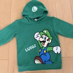 ルイージ　裏起毛　パーカー　130cm