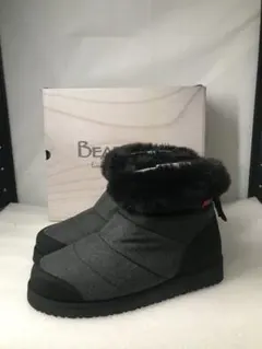 E31）新品未使用　BEARPAW ムートンブーツ 25cm チャコール色