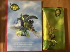 【希少・当時物・美品】バグズ・ライフ a bug's lifeノート・ペンケース