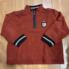 BURBERRY エンジ　ジッパートレーナー 110cmのサムネイル
