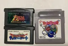 ジャンク　ゼルダの伝説 ドラゴンクエスト　ツインビー　ゲームボーイソフト　セット