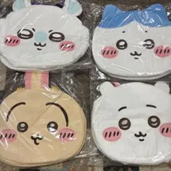 ちいかわ おかおBIGボストンバッグ　ちいかわ　ハチワレ　モモンガ　うさぎ　４個