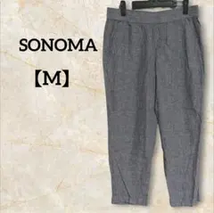 SONOMA【M】ブルー系 イージーパンツ
