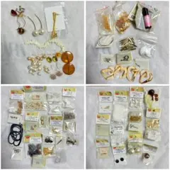 ハンドメイドアクセサリー素材セット　ビーズ