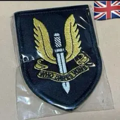 新品　世界初特殊部隊イギリス軍陸軍特殊部隊SAS タクティカルベルクロ付ワッペン
