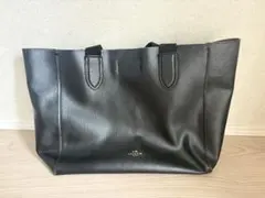 COACH コーチ DERBY TOTE レザー トートバッグ ブラックのサムネイル