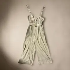 MAJESTIC LEGON ライトグリーン サロペット ワイドレッグ Mのサムネイル