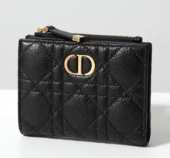 本日削除【美品】ディオール Caro Dahlia 二つ折り財布