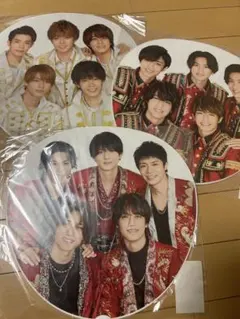 King & Prince うちわ 3枚まとめ売り