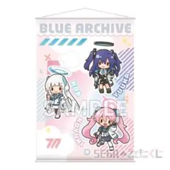 セガラッキーくじ ブルーアーカイブ ふわぷち ネル タペストリー