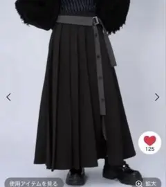 HARE ハイショクプリーツスカートのサムネイル