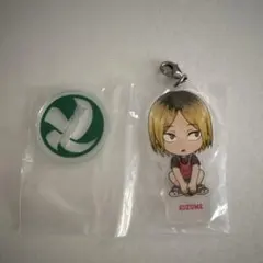 一番くじ　ハイキュー!!～春の強化合宿!～G賞　プレートチャーム　音駒　孤爪研磨