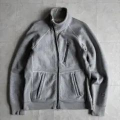 Champion リバースウィーブ WINDSTOPPER 灰L 防風ジャケット