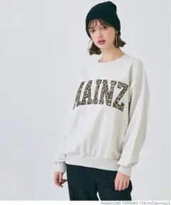 ♡美品♡コカ ヘビーウェイトオーバーサイズ ロゴスウェット レオパード
